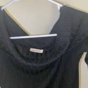 Off the shoulder sweater